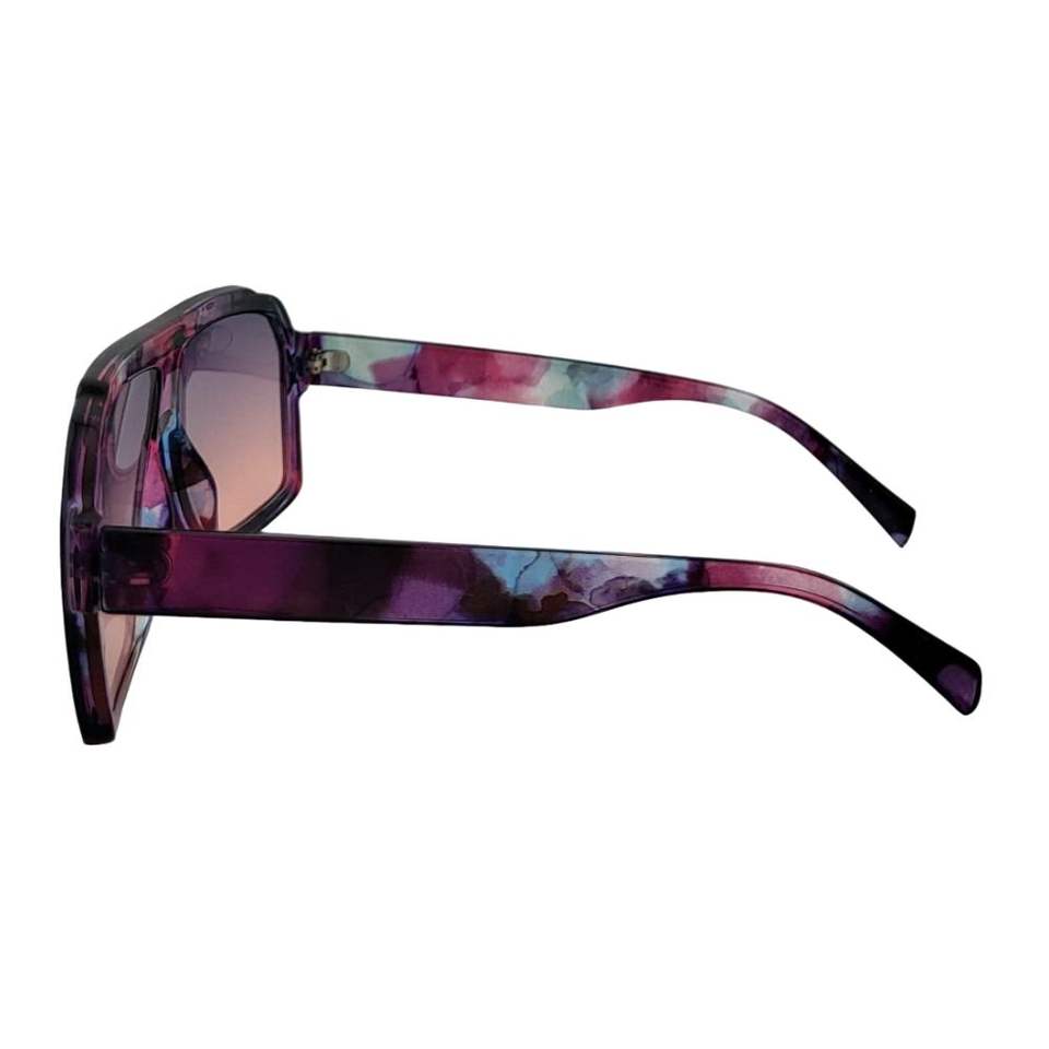 Retro Oversized Frame Sunglasses Comfortable PC Material Sun Glasses for Men and Women Protective Feature - Image 4