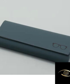 Visualmate Customized logo Hard Large Glasses Box square Metal Sunglasses Glasses Storage Box Glasses Box