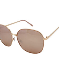 Metal Round Oversized Sunglasses