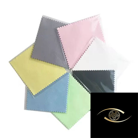 Visualmate Luxurious Ultrafine Fiber Embossed Printed Wholesale Customizable Pattern logo Eyeglass Fabric - Image 3