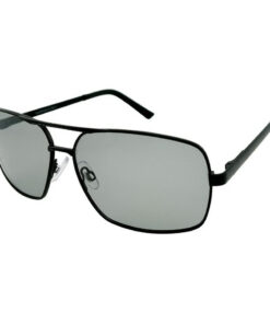 Alternative view of Metal Aviation Rectangular Sunglasses