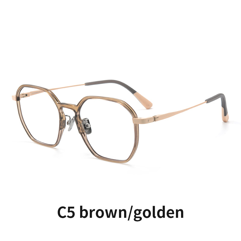 VisualMate Premium Quality Anti Blue Light Ultem Titanium Eyewear Prescription Glasses Optical Frames - Image 4