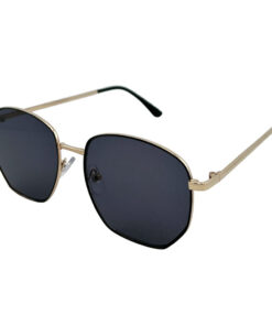 Unisex Metal Geometric Sunglasses