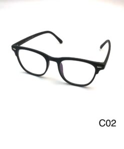 Alternative view of European and American Custom Logo Fashion Trendy Round Optical Frames TR90 Eyeglasses Frame