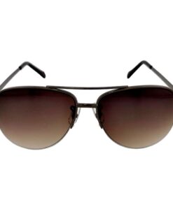 Alternative view of Aviation Semi-rimless Metal Sunglasses