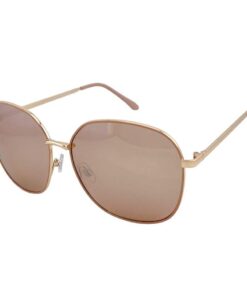 Alternative view of Metal Round Oversized Sunglasses