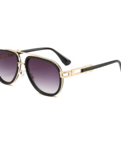 RTS Luxury Fashion Design Outdoor Sunglasses with Gold Metal Frame UV Protection for Men and Women
