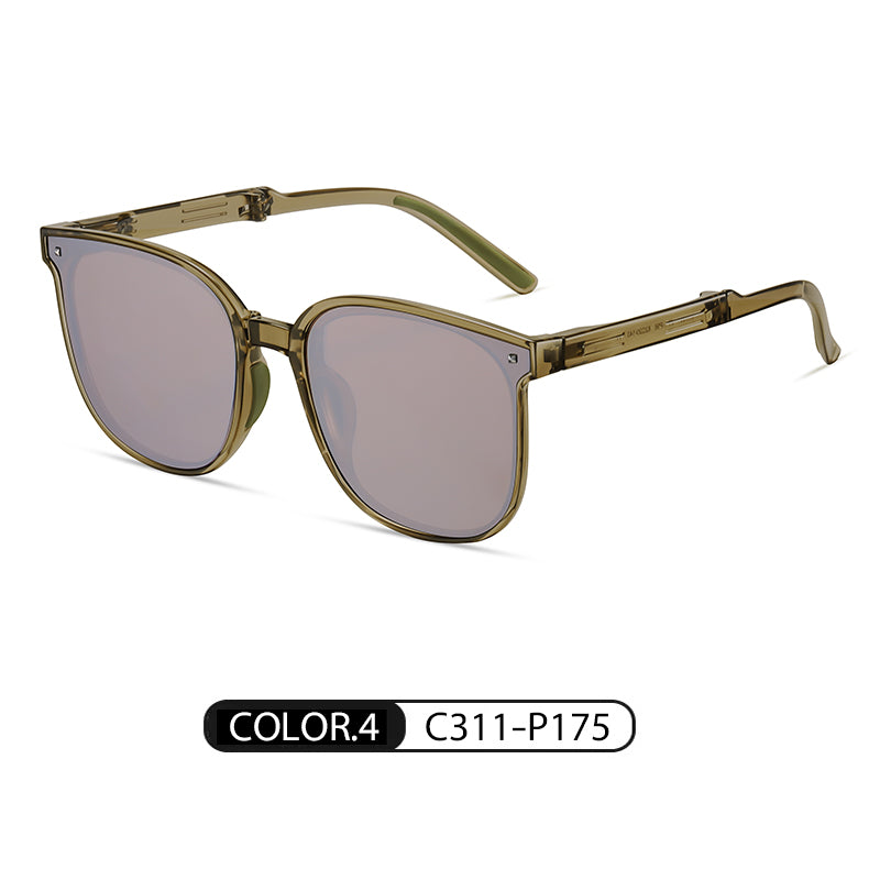 Visualmate Easy Carry Pocket Foldable Sunglasses With Polarized Lens Shades Sunglasses - Image 4