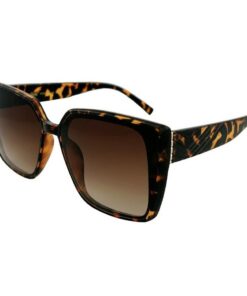 Alternative view of Designer Oversized Metal Deco Sunglasses