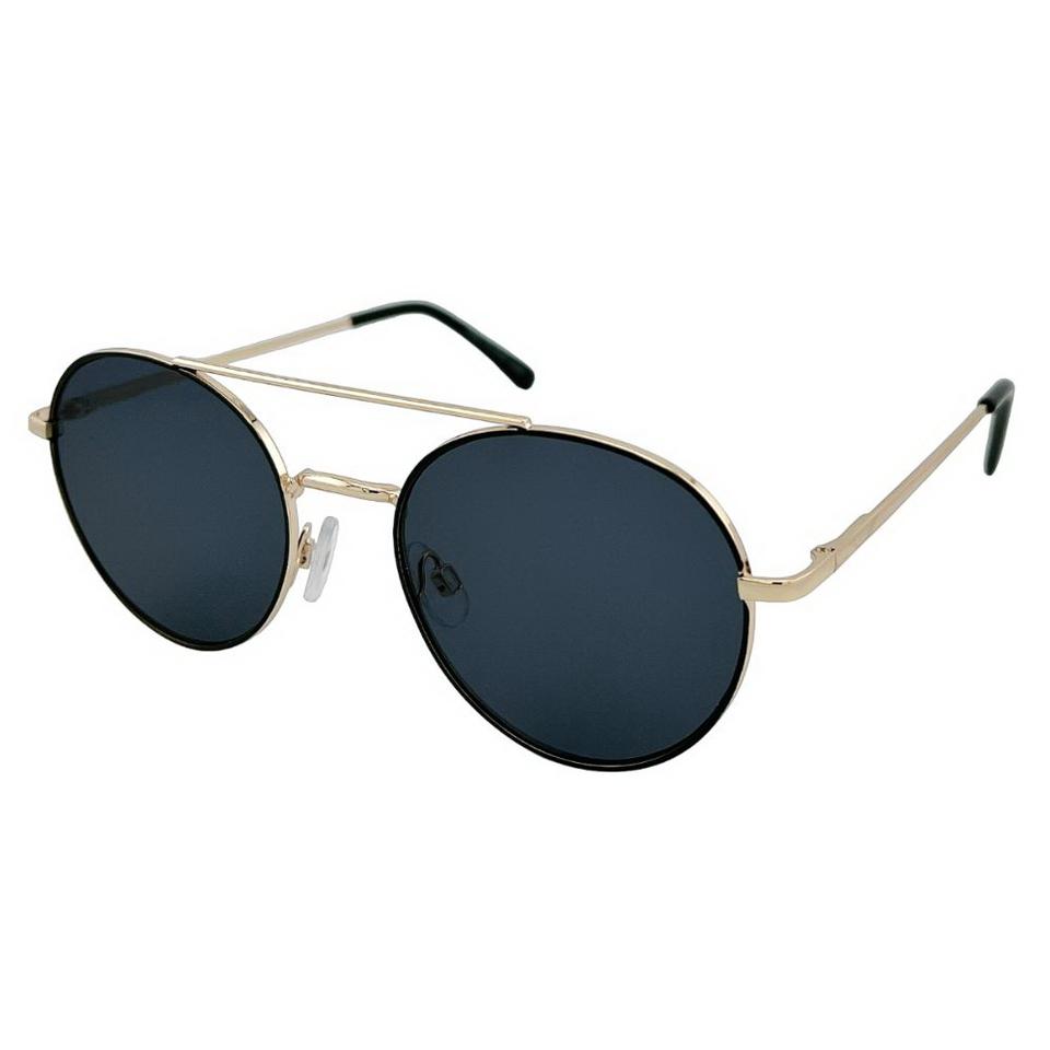 Metal Aviation Round Sunglasses - Image 2