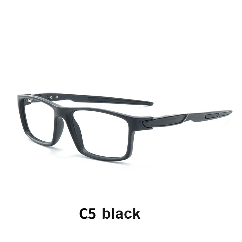 VisualMate Modern Sports Eye Glass Mens PC Lens Rectangle TR90 Eyewear Frame OEM Spectacle Frames - Image 8
