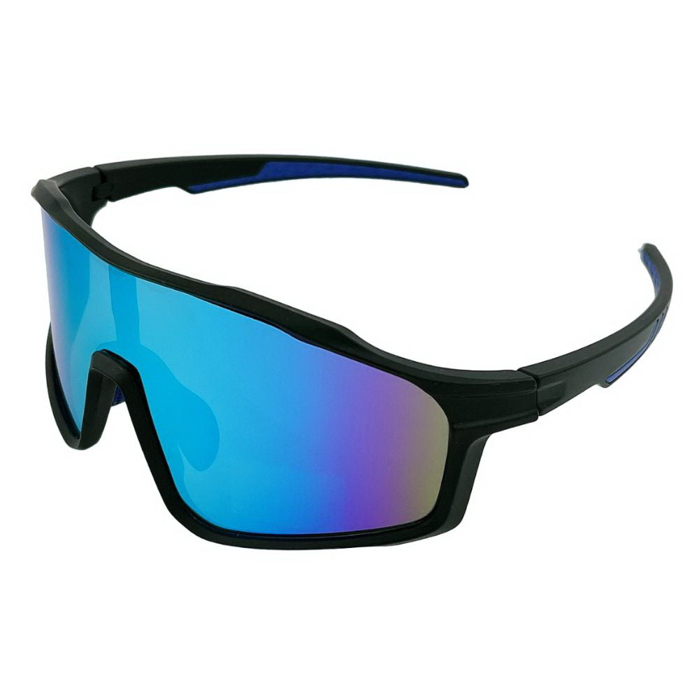 Custom Outdoor Cycling Sport Sunglasses with Mirrored Lenses Full Rim Frame UV Protection Good Quality Top Sale