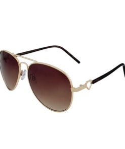 Alternative view of Vintage Classic Double Bridge Aviation Sunglasses for Men Women UV 400 Protection