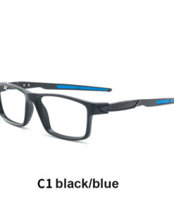 VisualMate Modern Sports Eye Glass Mens PC Lens Rectangle TR90 Eyewear Frame OEM Spectacle Frames
