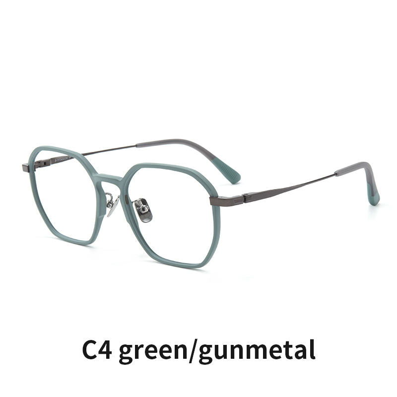 VisualMate Premium Quality Anti Blue Light Ultem Titanium Eyewear Prescription Glasses Optical Frames - Image 8