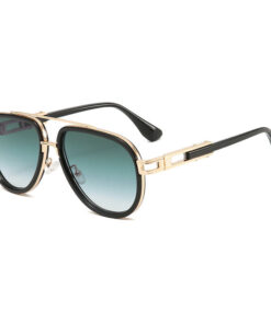 RTS Luxury Fashion Design Outdoor Sunglasses with Gold Metal Frame UV Protection for Men and Women